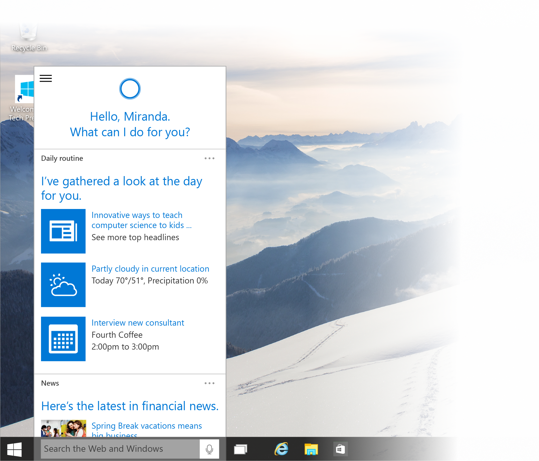 New Windows 10 Build With Cortana And Xbox App Now Available For Insiders